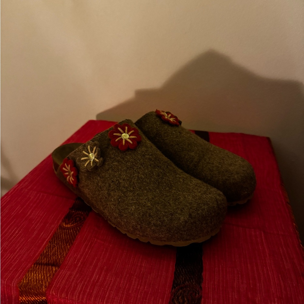 Autenti Felted Slip on Clog